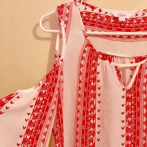 “Get my good shoulder” Blouse